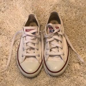 White Converse All Star